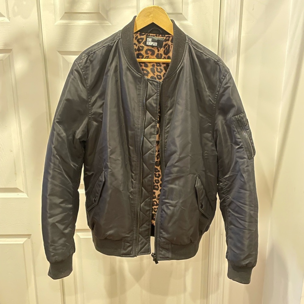 The Kooples Black Bomber